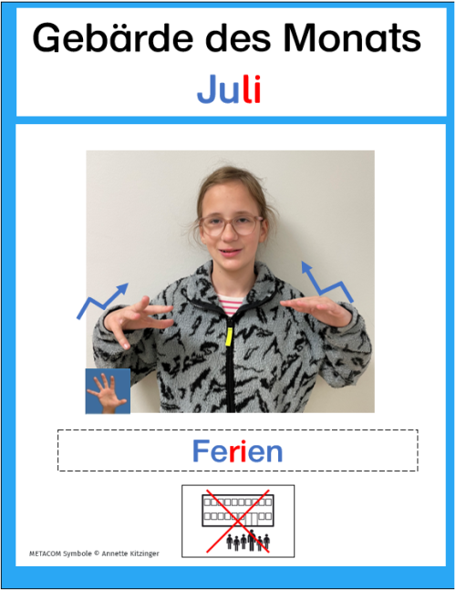 Gebärde_Juli_Ferien